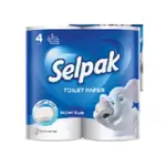 Selpak Toilet Roll Soft 3ply X4